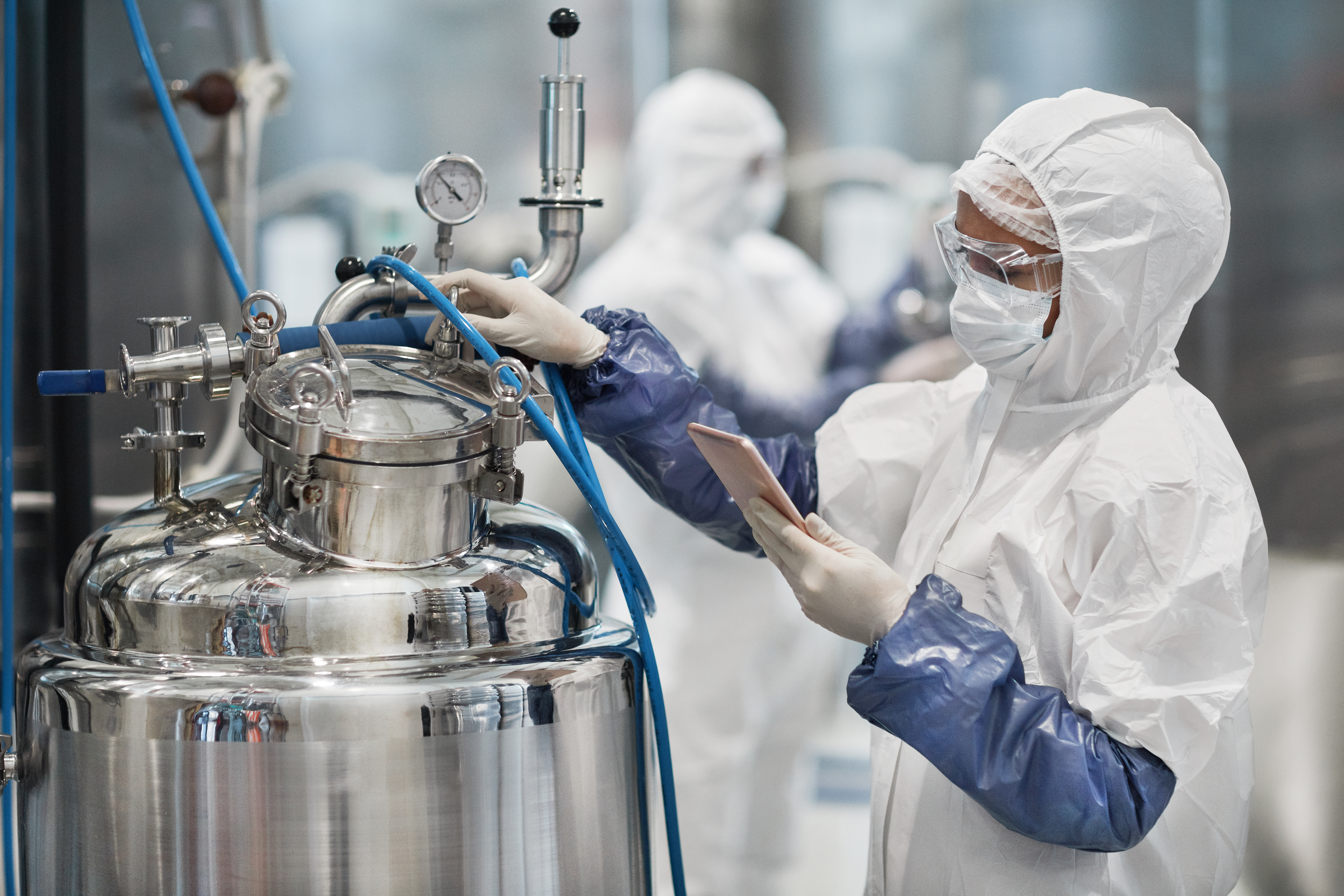 chemical-factory-woman-working